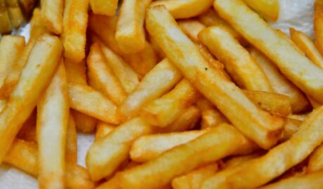 Photo Golden potatoes