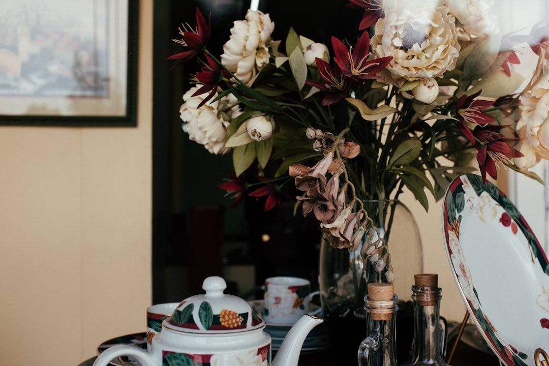 Photo Elegant table setting