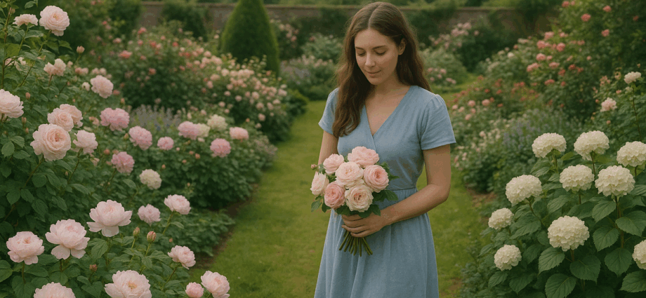 Ce flori sunt potrivite într-un buchet inspirat de grădinile englezești?