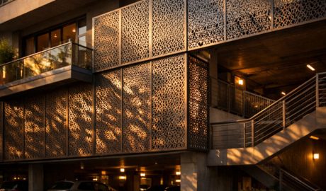 Cele mai creative utilizări ale plăcilor metalice perforate în arhitectură