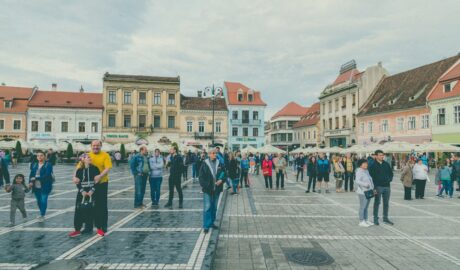 Photo street food Romania
