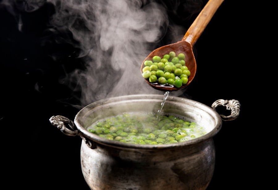 Photo cooking vegetables