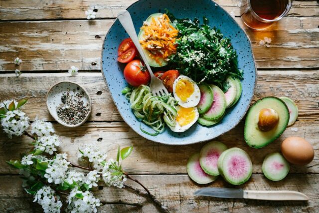 Photo healthy lunch