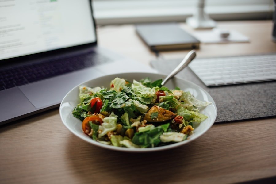 Photo healthy lunch