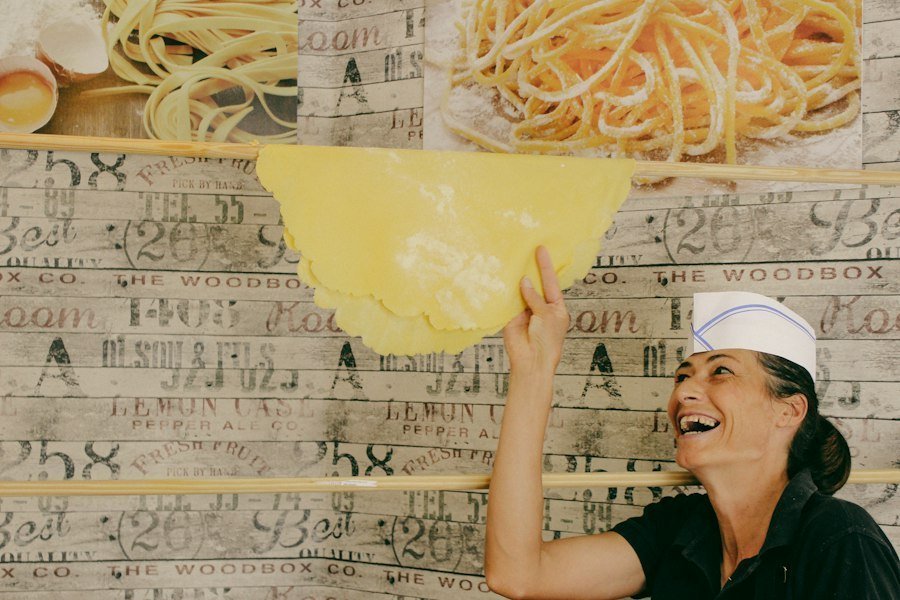 cooking pasta