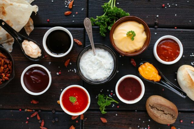 Photo sauces cooking guide