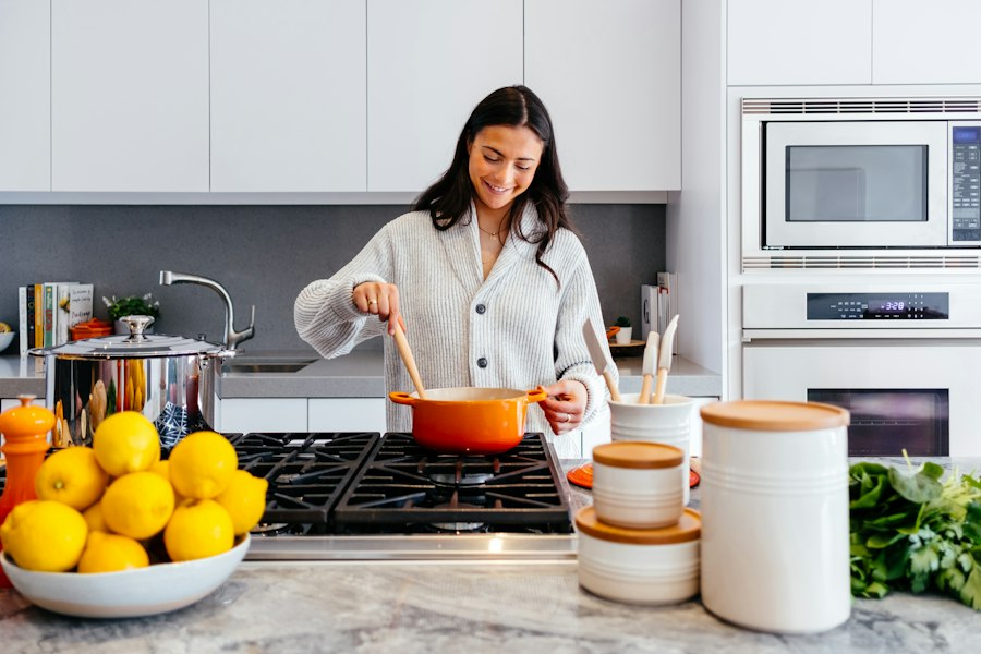 Photo healthy cooking tips