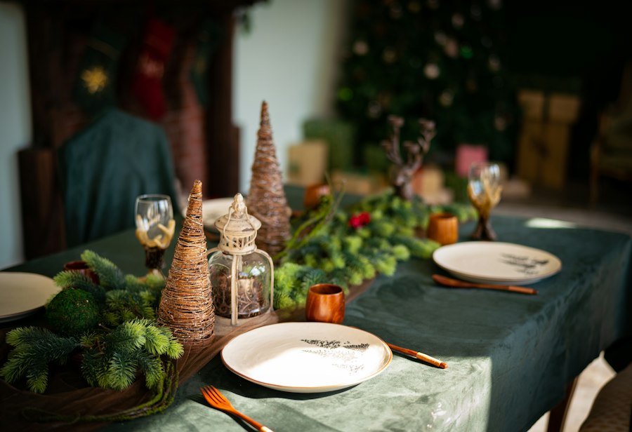 festive table setting ideas