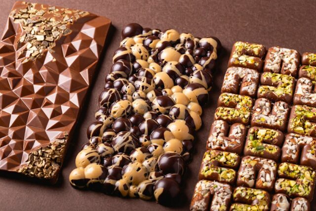 Photo history of chocolate evolution